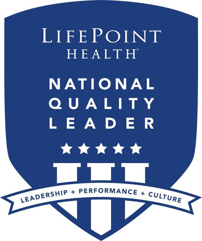 Lifepoint Health National Quality Leader
